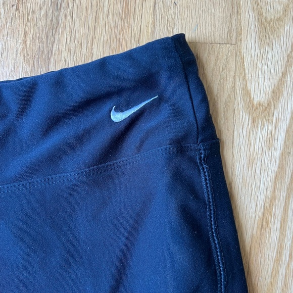 Navy Blue Nike FitDry Straight Legged Yoga Pants - Picture 3 of 4